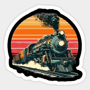 Steam locomotive Sticker